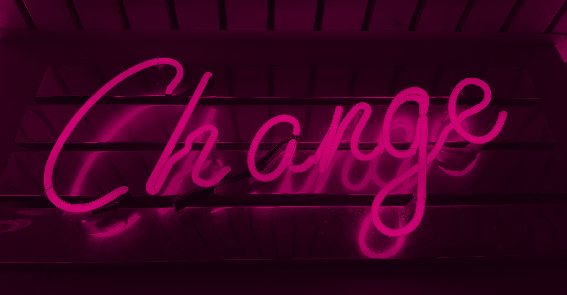 Change in neon lights